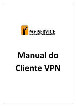 Manual Instalação Cliente VPN Cisco