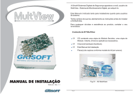 Manual de Instala&ccedil;&atilde;o