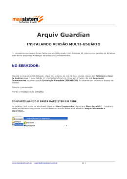 (Arquiv Guardian - Instalando Multi