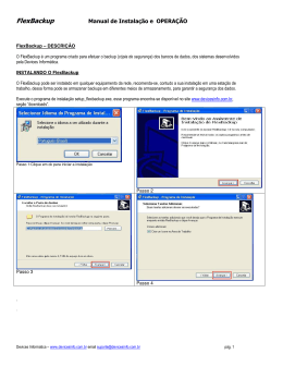 FlexBackup - devicesinfo.com.br
