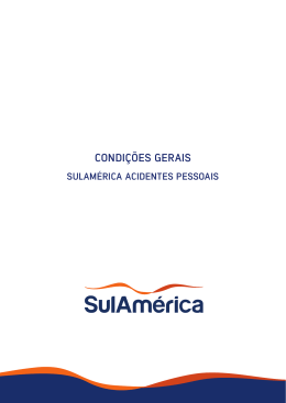 CONDI&Ccedil;&Otilde;ES GERAIS