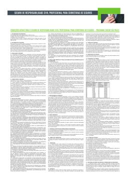 seguro de responsabilidade civil profissional para corretoras de