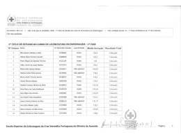 lista de seriação