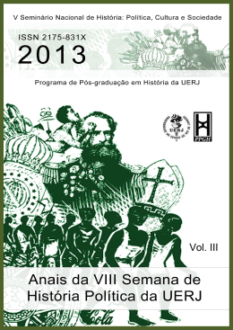 Baixar Anais 2013 &ndash; Vol.3 - X Semana de Hist&oacute;ria Pol&iacute;tica
