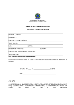 processo n&ordm; 00190. 041393/2009-68 - Controladoria