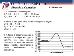 Fixando o Conte&uacute;do COL&Eacute;GIO EUCAR&Iacute;STICO