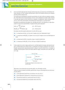 Quest&otilde;es propostas