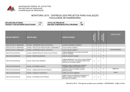 faculdade de engenharia - Universidade Federal de Juiz de Fora