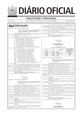 Di&aacute;rio Oficial 27-01