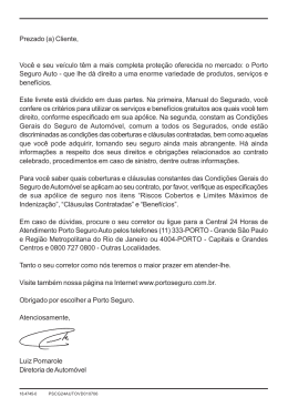 o Porto Seguro Auto - que lhe d