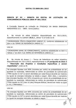 EDITAL CO.IBER.001.2015