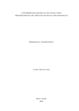 Esperan&ccedil;a Matem&aacute;tica