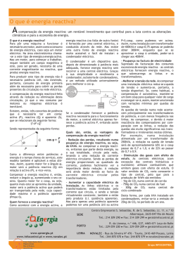 Compensação de energia reativa_Pt