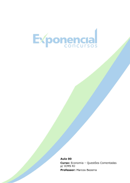 Conceitos fundamentais de economia