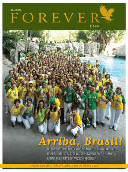 Revista abril 2009 - Forever Living Brasil