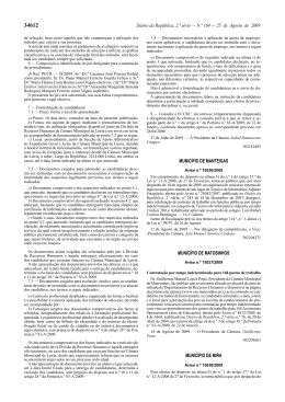 Aviso n.º 15037/2009. D.R. n.º 164, Série II de 2009-08-25