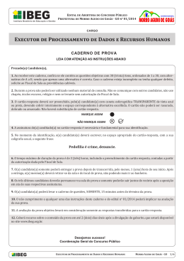 Executor de Processamento de Dados e Recursos Humanos