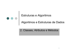 Programa&ccedil;&atilde;o com Objectos Processamento de Dados I