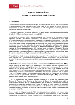 1 PLANO DE IMPLANTA&Ccedil;&Atilde;O DO SISTEMA ELETR&Ocirc;NICO DE