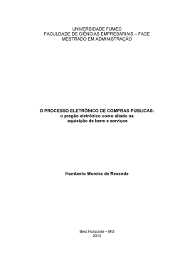 face mestrado em administra&ccedil;&atilde;o o processo eletr&ocirc;nico de compras p