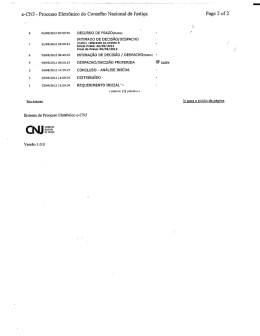 e-CNJ - Processo Eletrônico do Conselho Nacional