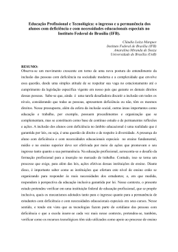 Educa&ccedil;&atilde;o Profissional e Tecnol&oacute;gica - CEFET