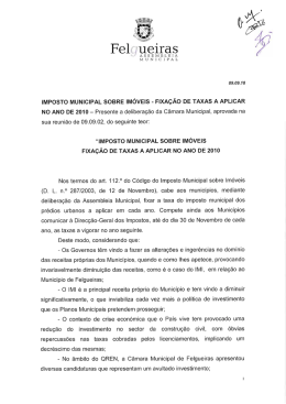 Assembleia Municipal Ordin&aacute;ria de 18-09-2009