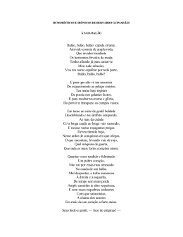 Humorísticos e Irônicos de Bernardo Guimarães