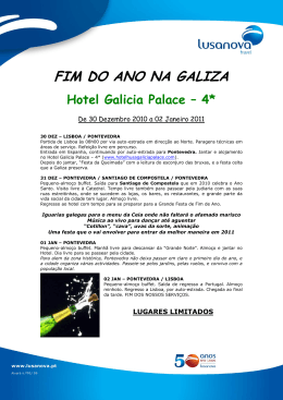 FIM DO ANO NA GALIZA Hotel Galicia Palace – 4