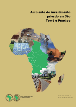 S&atilde;o Tom&eacute;-et-Principe - Environnement de l`investissement priv&eacute;