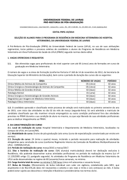 EDITAL PRPG 19/2014 SELE&Ccedil;&Atilde;O DE ALUNOS PARA O