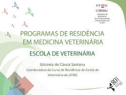 coremu - Escola de Veterinária - Universidade Federal de Minas