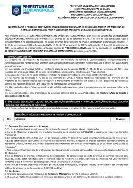 edital (encerrado) - Prefeitura Municipal de Florian&oacute;polis