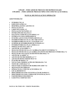 Indicador de press&atilde;o MPR UPR685 Dynisco