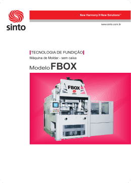 Fundição - Tipo FBOX - Sinto Brasil Produtos Limitada