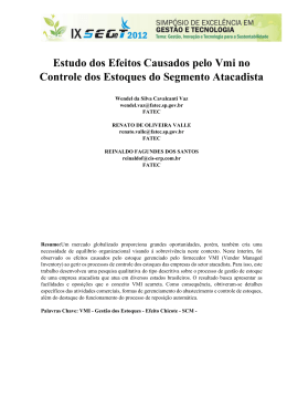 Estudo dos Efeitos Causados pelo Vmi no Controle dos