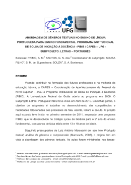 Amanda Moreira Primo - SBPC &ndash; Sociedade Brasileira para o