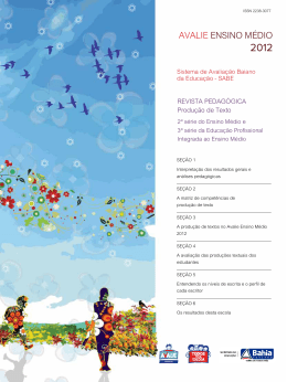Produ&ccedil;&atilde;o de Texto &ndash; PDF - Avalie Bahia