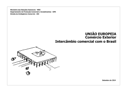 Comércio Exterior da União Europeia