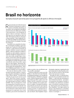 Brasil no horizonte - Revista Pesquisa FAPESP