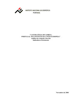 &ldquo;A ESTRAT&Eacute;GIA DE LISBOA: PORTUGAL NO