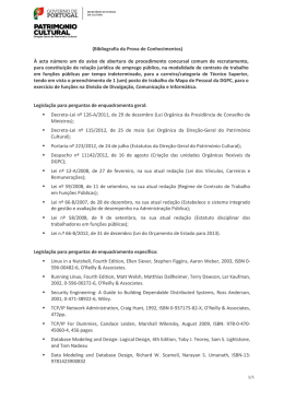 Prova de Conhecimentos