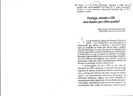 Psicologia, educação e LDB - Relações Interpessoais e Habilidades