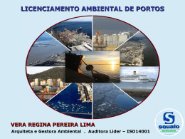 LICENCIAMENTO AMBIENTAL DE PORTOS