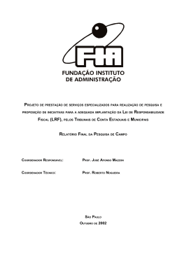 PROJETO DE PRESTA&Ccedil;&Atilde;O DE SERVI&Ccedil;OS