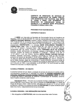 Presid&ecirc;nciada Rep&uacute;blica Secretariade