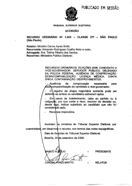 PUBLICADO EM sEss&Atilde;o