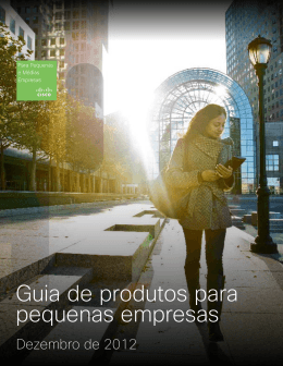 Guia de produtos para pequenas empresas