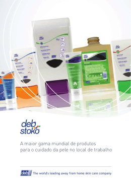 A maior gama mundial de produtos para o cuidado da pele no local