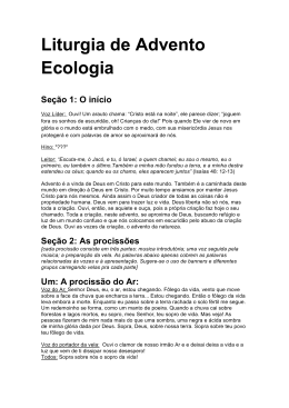 Liturgia de Advento e para Ecologia